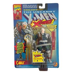 Marvel The Uncanny X-Men X-Force Cable 3rd Edition Action Figure Toy Biz 1993
